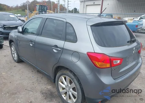 2014 Mitsubishi Outlander Sport Es z USA, uszkodzony, nr VIN 4A4AR3AU4EE024432